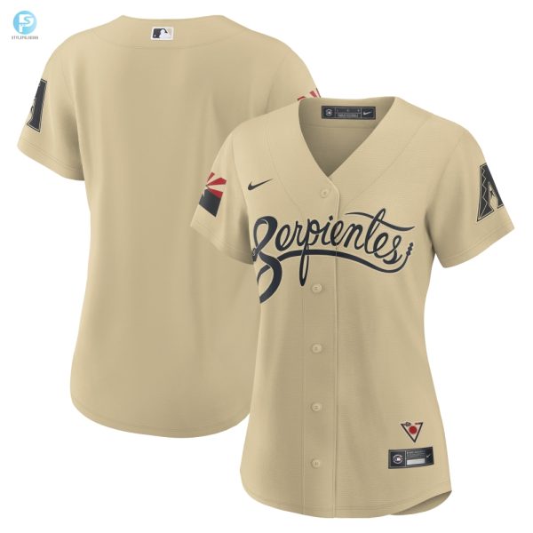 Shine Bright In Dbacks Gold Womens 2021 Jersey Gem stylepulseusa 1 1