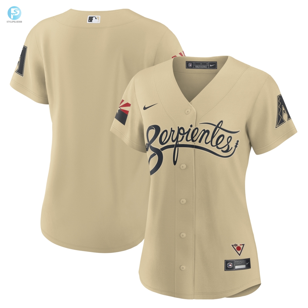 Shine Bright In Dbacks Gold Womens 2021 Jersey Gem