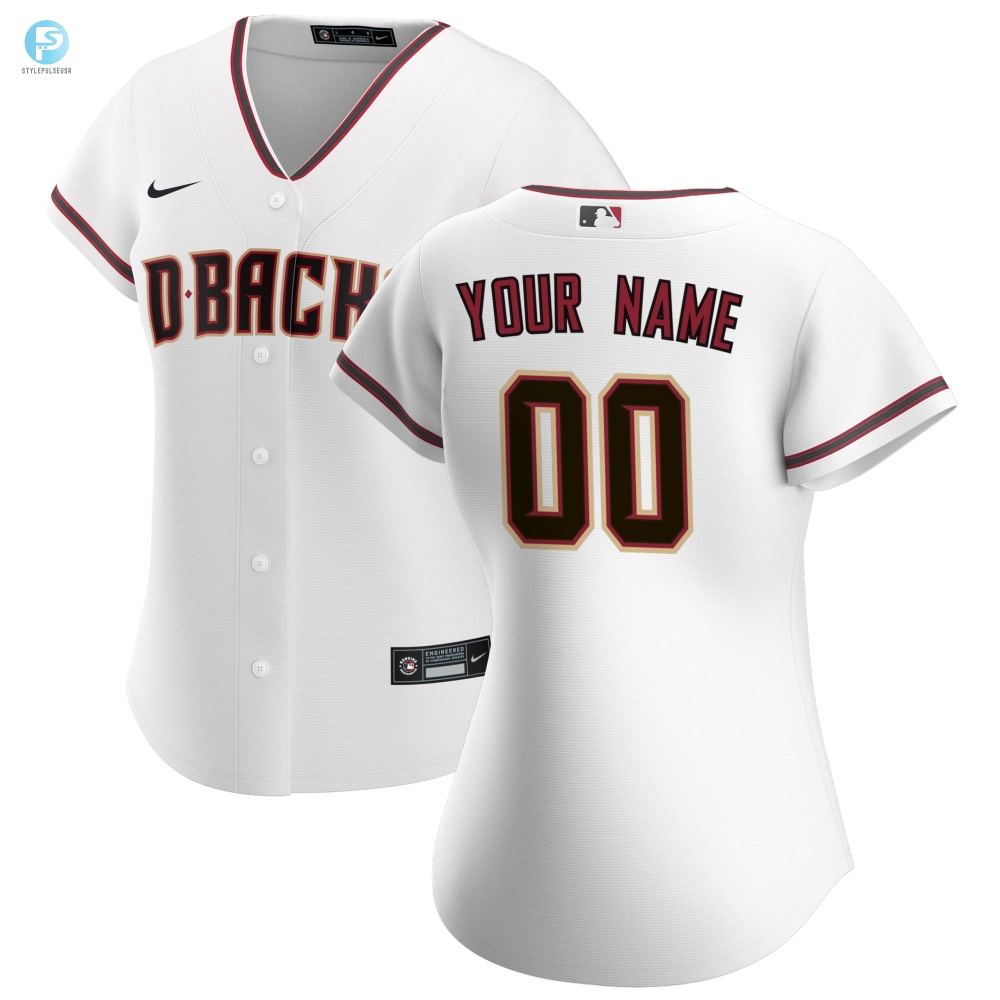 Lady Dbacks Fanatics Custom Jersey For Home Runs  Laughs