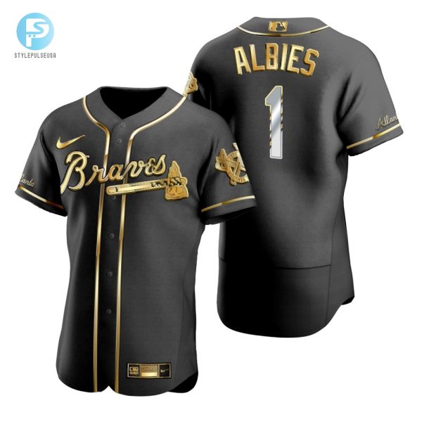 Score Big Laughs Ozzie Albies Braves Jersey Gift stylepulseusa 1