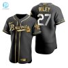 Score Big Laughs Brave Austin Riley Gold Jersey Gift stylepulseusa 1