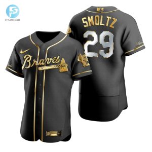 Get Smoltzd In Style Braves 29 Golden Jersey Gift stylepulseusa 1 1