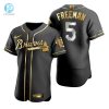 Freddie Freemans Lucky 5 Braves Fans Black Gold Gem stylepulseusa 1