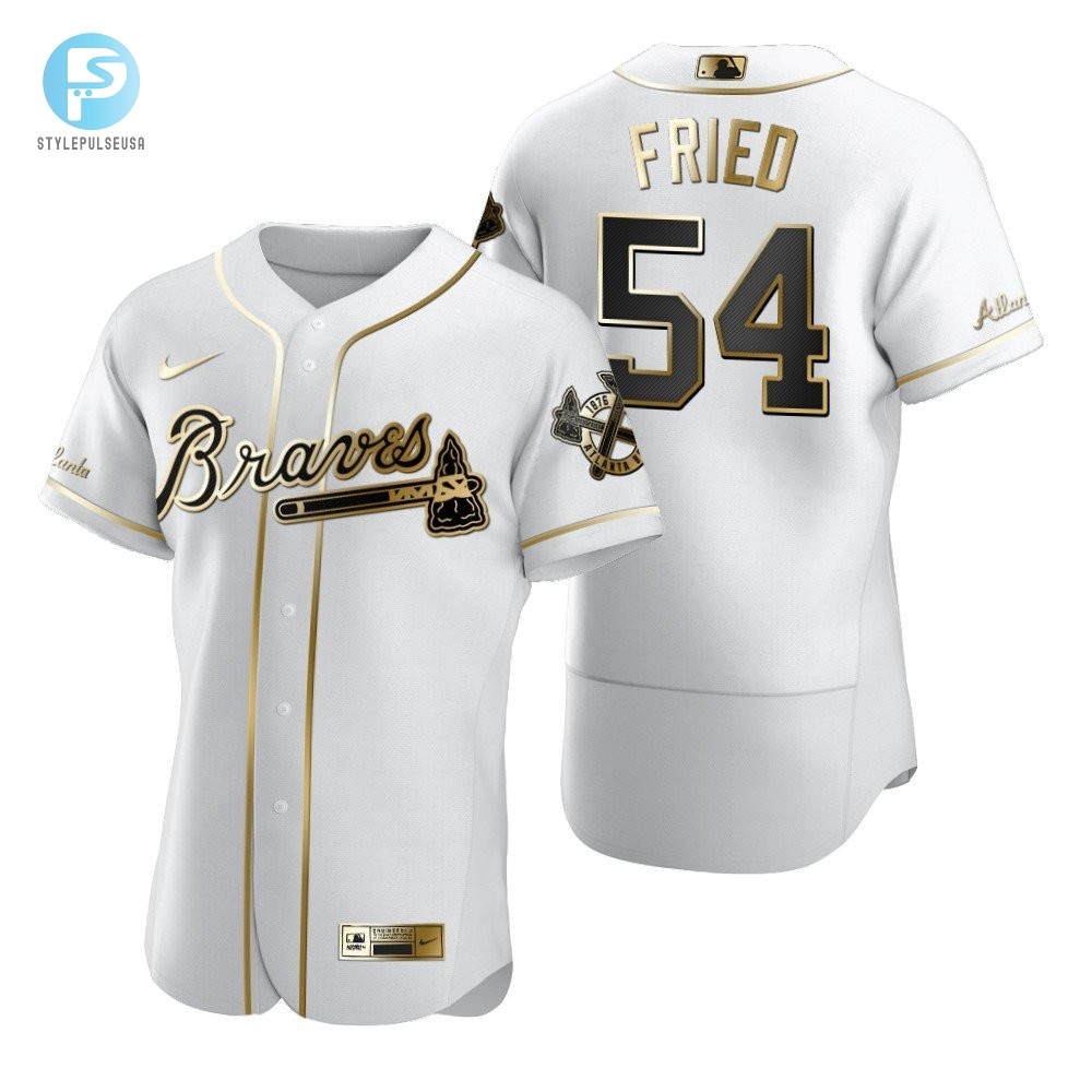 Get Fried Limited Edition Max Fried Braves Jersey  White