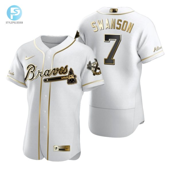 Rock Dansby Swanson Braves 7 Hilariously Golden Gift stylepulseusa 1