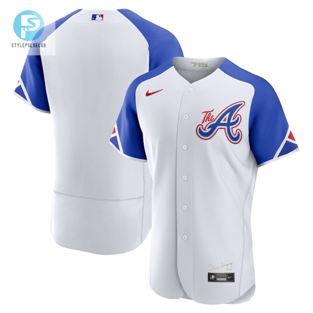 Turn Heads With Braves 2023 City Connect Jersey  White Hot