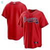 Get Brave Atlanta Braves Red Alt Jersey Go Bold Or Go Home stylepulseusa 1