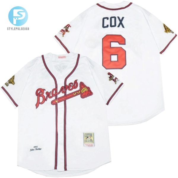 Get Coxy Atlanta Braves 6 Bobby Cox 2020 Jersey White stylepulseusa 1