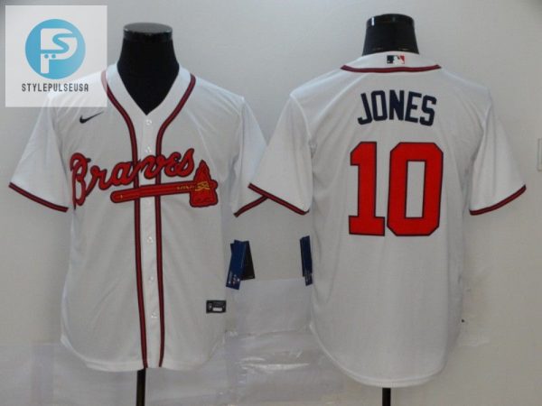 Score Big Chipper Jones 10 Braves Jersey Home Run Style stylepulseusa 1