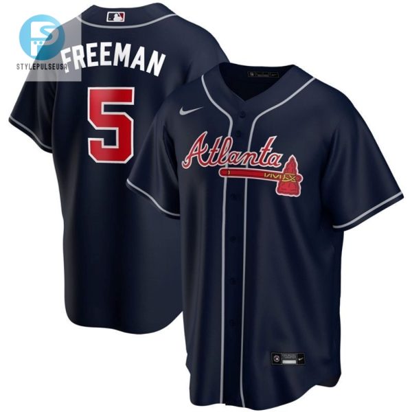 Score Big In Style Braves Freddie Freeman 5 Jersey stylepulseusa 1 1