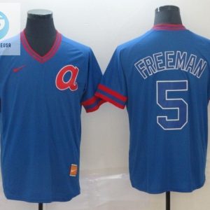 Rock Atlanta Braves Style Freddie Freeman 5 2020 Jersey stylepulseusa 1 1