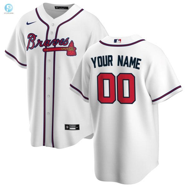 Be Mvp At Bbqs Custom Atlanta Braves Jersey White Wow stylepulseusa 1