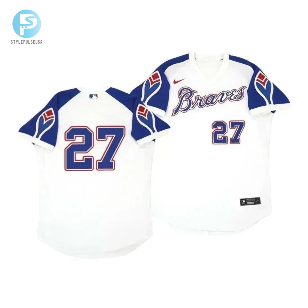 Get Smoltzd Iconic Braves Jersey Now With Extra Nostalgia