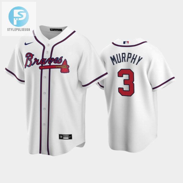 Snag Owen Murphys Stylish Braves Jersey Home Run In White stylepulseusa 1