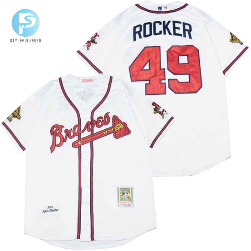 Rock The Mound In Style John Rocker 49 Braves 2020 Jersey