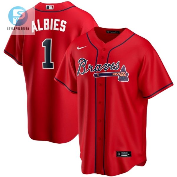 Snag Ozzies 1 Braves Jersey Be A Red Hot Fan stylepulseusa 1