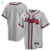 Score With Style Hilarious Atlanta Braves Gray Road Jersey stylepulseusa 1