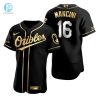 Chirp Up Get Your Orioles Mancini 16 Golden Jersey Now stylepulseusa 1