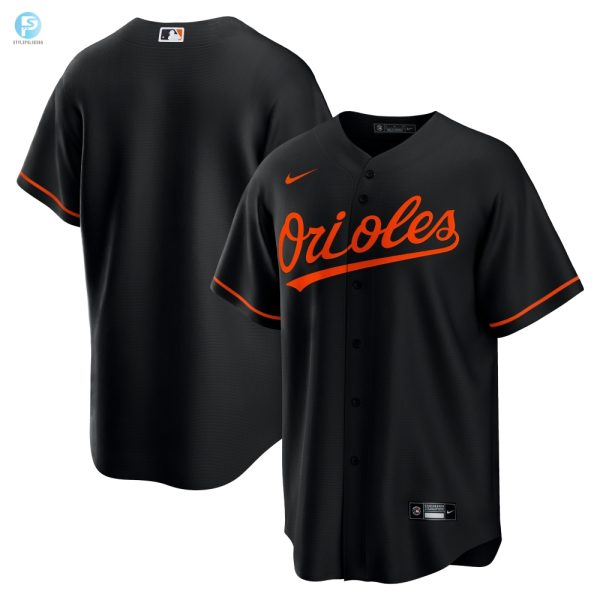 Rock Baltimore Style Comfy Orioles Alt Jersey Black Mlb stylepulseusa 1