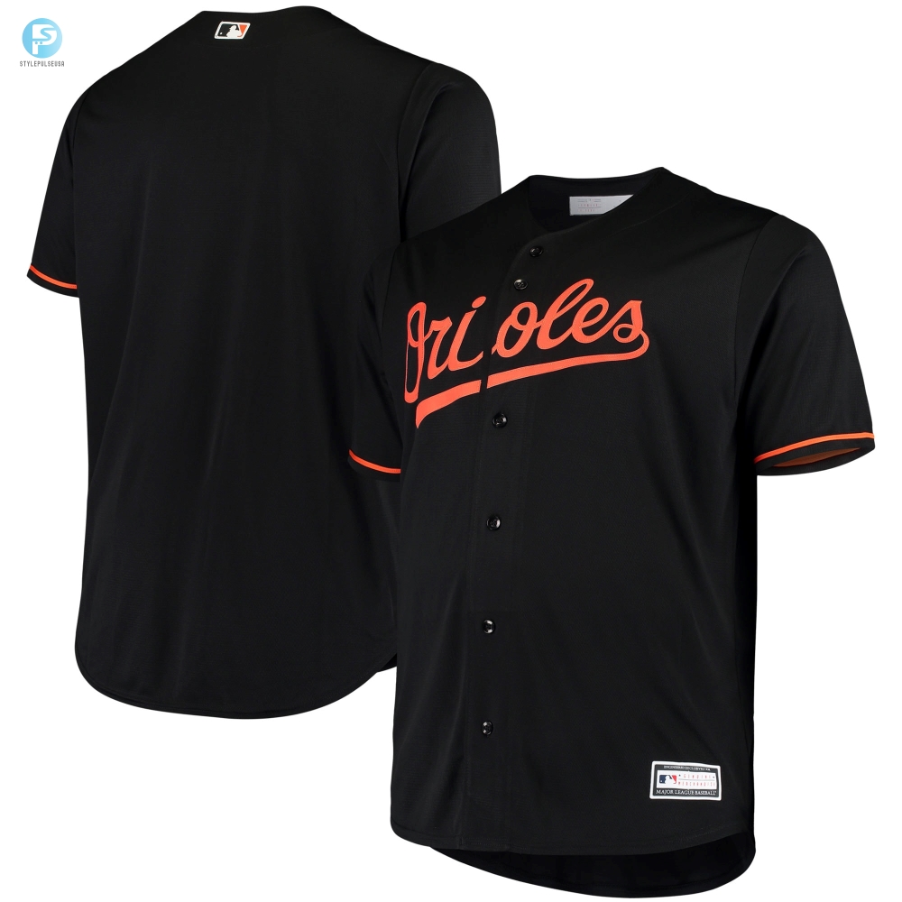 Get Big In Black Orioles Tall Jersey  Baltimores Best Buy