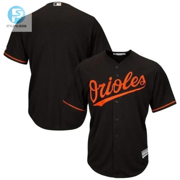 Supersize Your Fandom Orioles Big Tall Jersey Black stylepulseusa 1