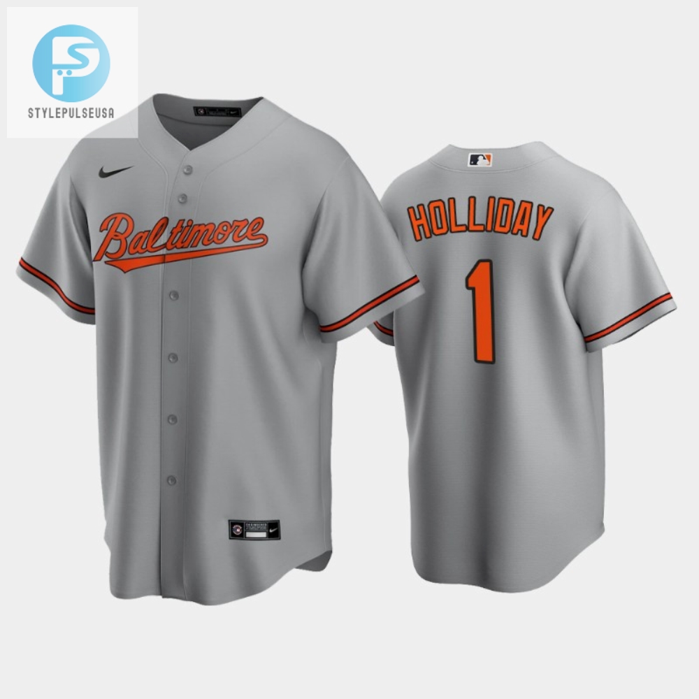 Catch The Holliday Spirit In Style  Orioles Gray Road Jersey