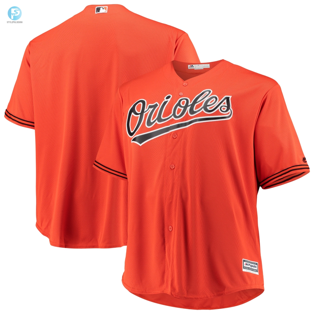 Rock Orange In Style Orioles Cool Base Jersey For Superfans