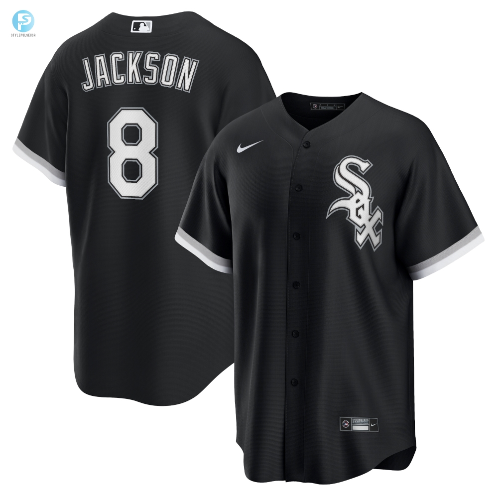 Bo Knows Style Iconic Black Sox Jersey  Get Yours