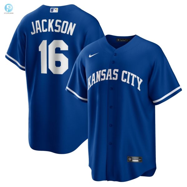 Score Big Laughs Bo Jackson Royals Retro Jersey Royal Mlb stylepulseusa 1