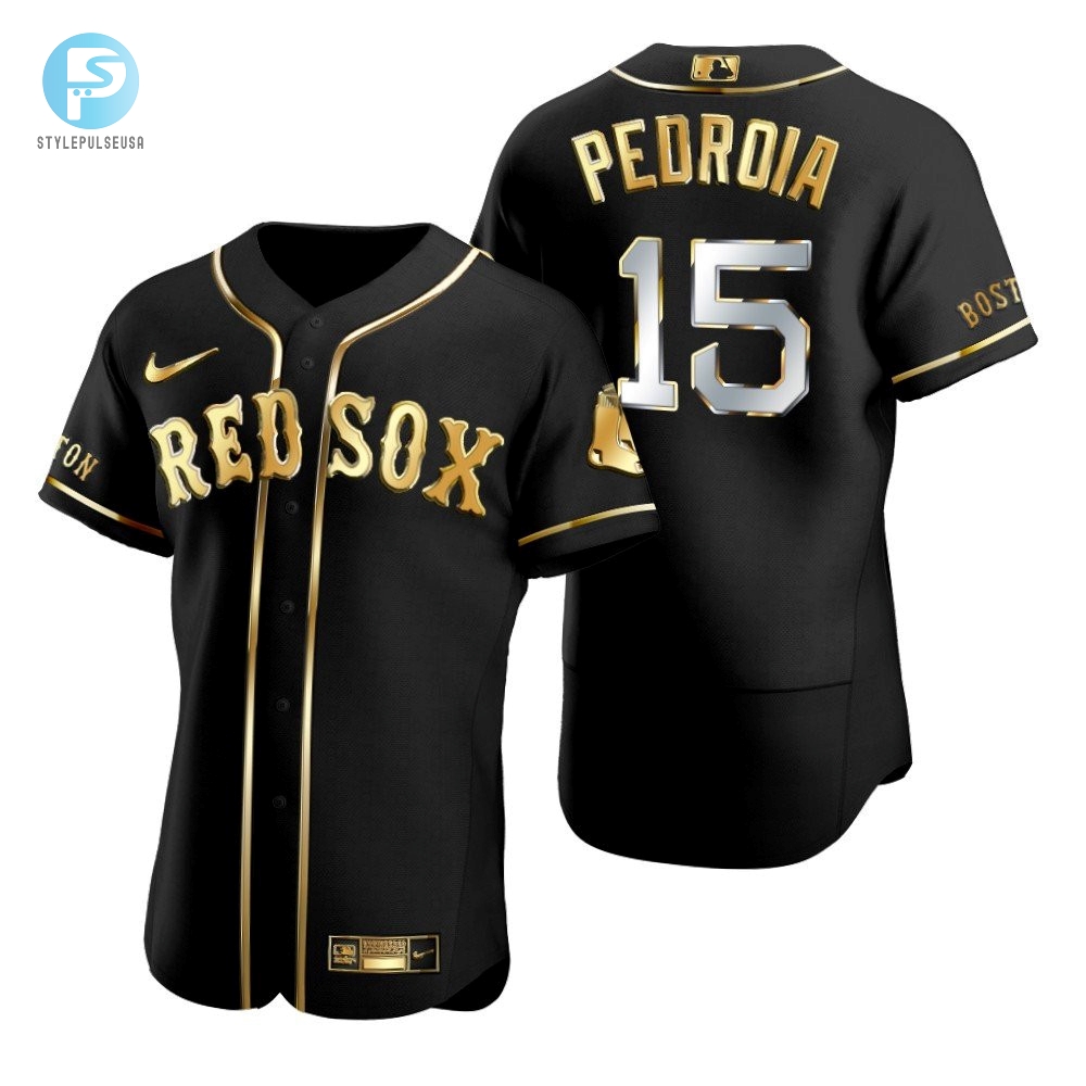 Get Pedroiafied Unique 15 Golden Jersey For Sox Fans