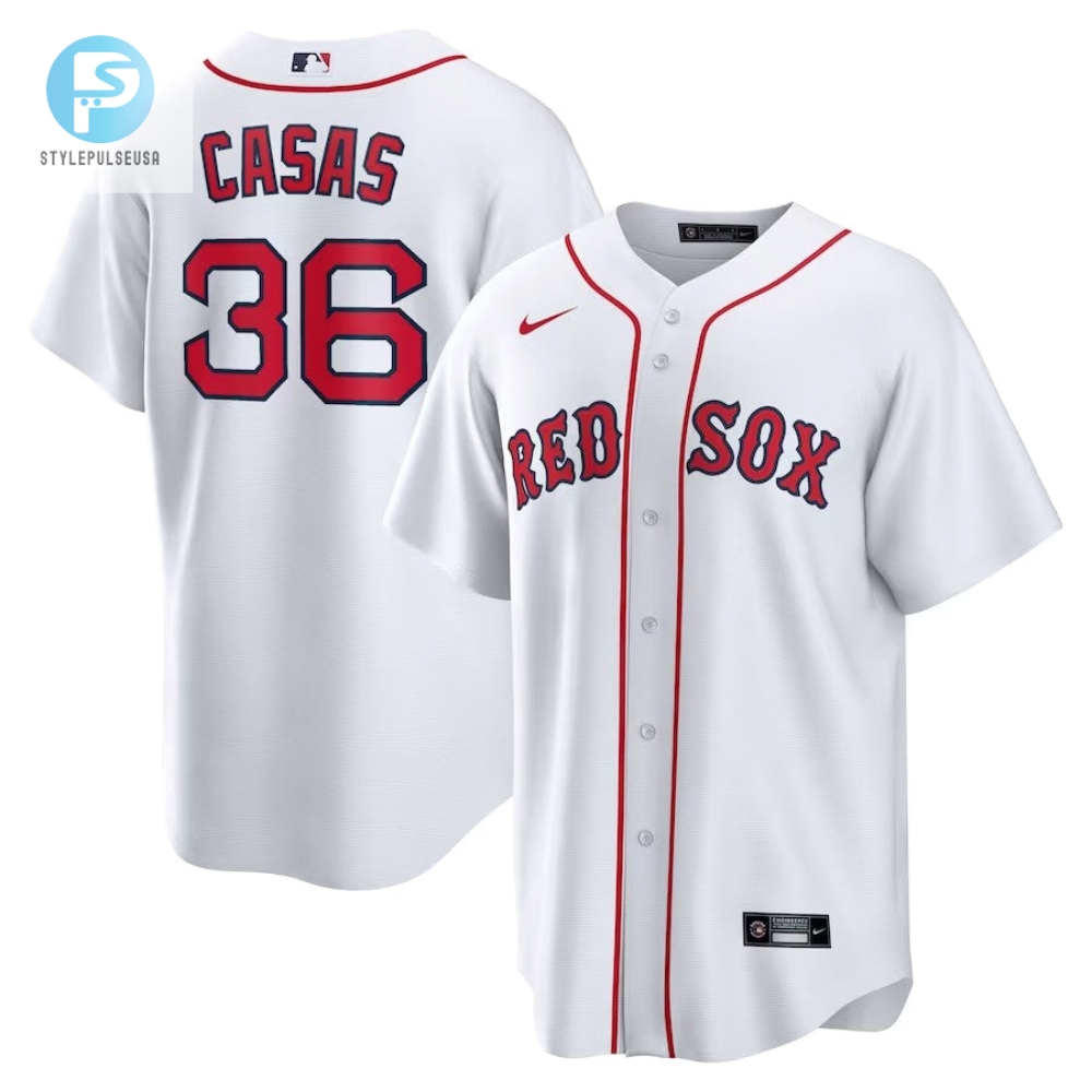 Rep Triston Casas 36 Sox Swagger Now In White