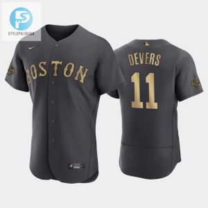 Hit A Homer With A Devers Charcoal Jersey Get Yours Now stylepulseusa 1 1