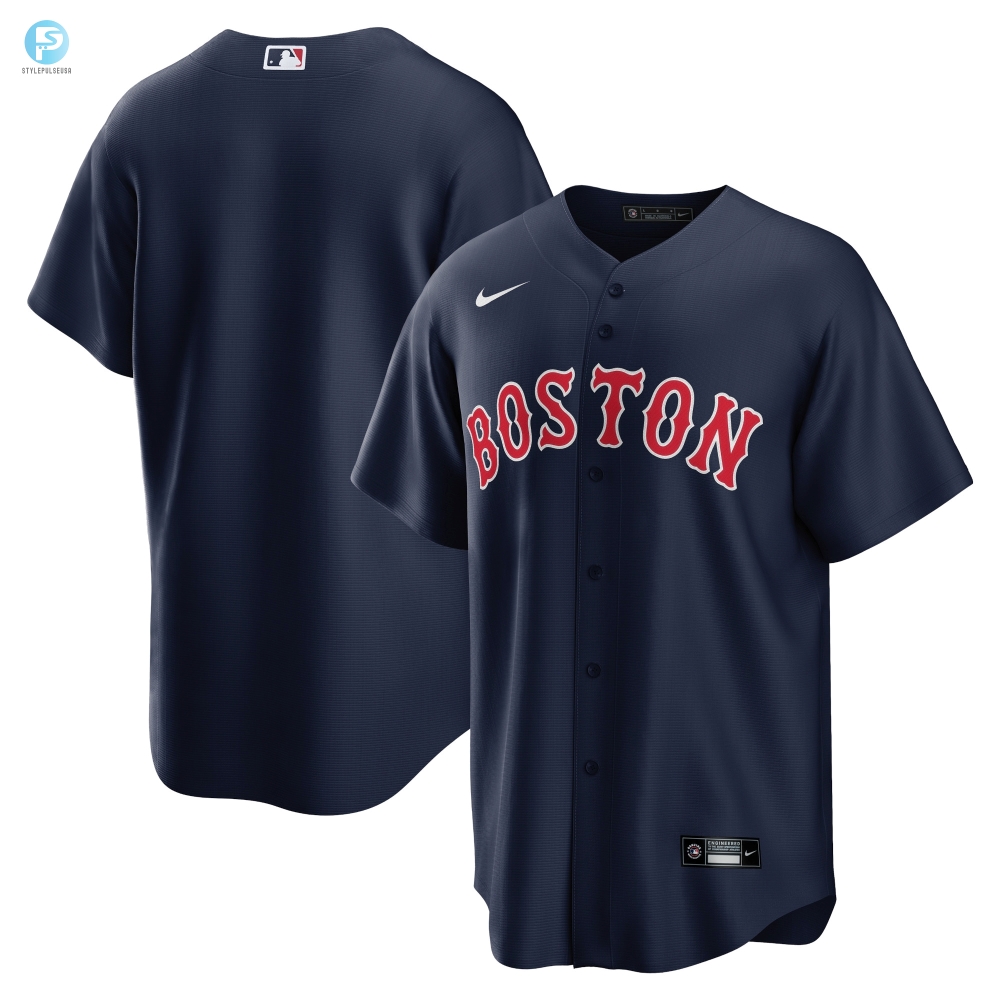 Hit A Grand Slam In Style Navy Red Sox Replica Jersey