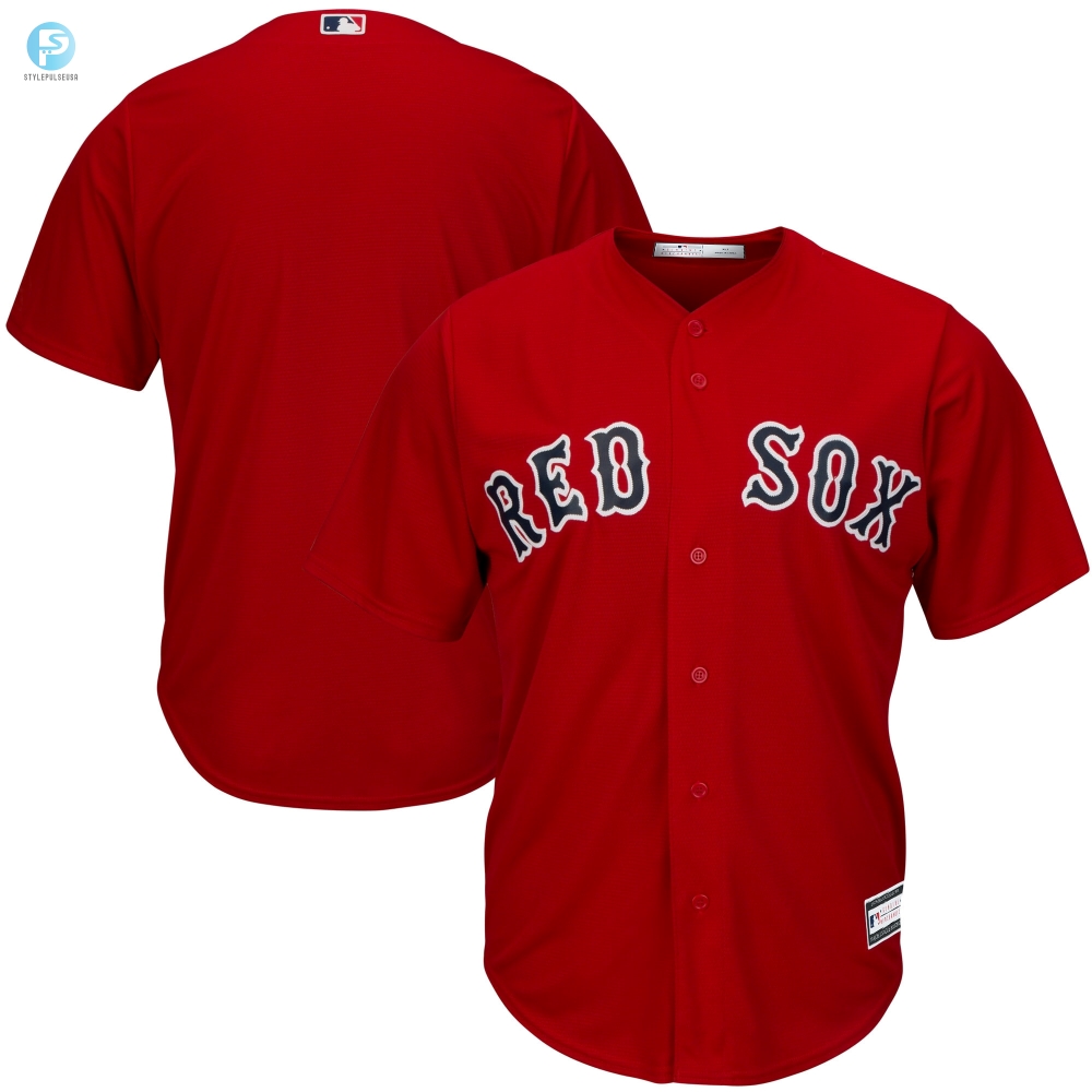 Big  Tall Red Sox Jersey Look Like A Pro Play Like A Fan