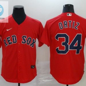 Score Big With David Ortiz 34 Red Sox Jersey A Sox Of Fun stylepulseusa 1 1