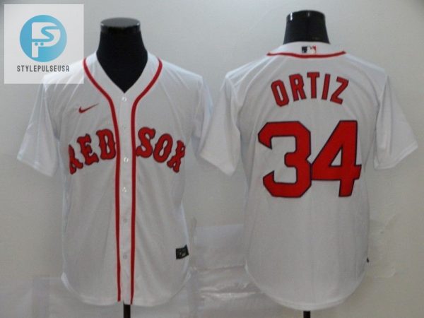 Big Papi Style Grab Your Ortiz 34 Sox Jersey Now stylepulseusa 1