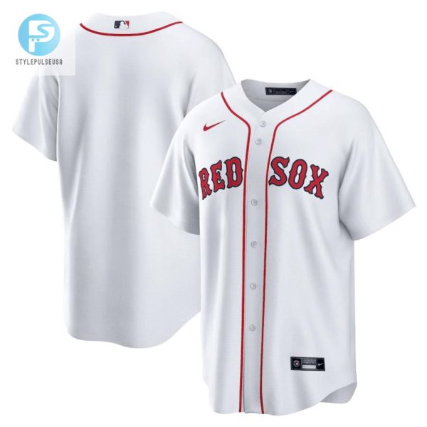 Rock Fenway Funnies White Red Sox Home Jersey For Men stylepulseusa 1