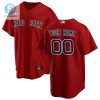 Hit A Homer With Your Name Boston Red Sox 2020 Red Jersey stylepulseusa 1