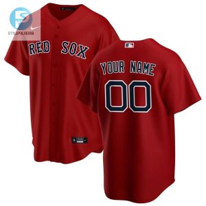 Hit A Homer With Your Name Boston Red Sox 2020 Red Jersey stylepulseusa 1 1