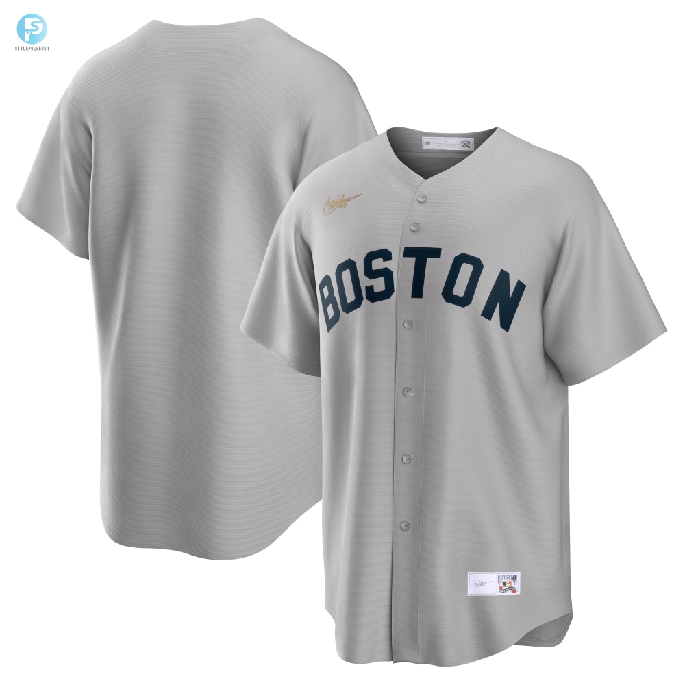 Get Soxy In Style Retro Road Gray Jersey For Fans