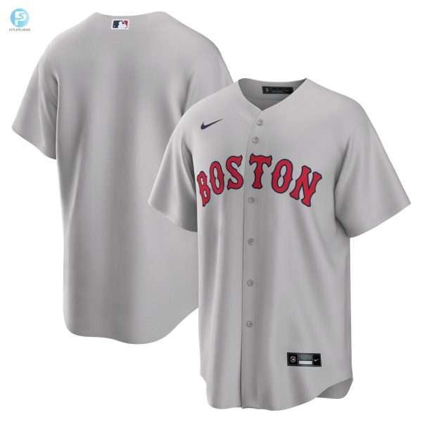 Score Big Laughs In A Gray Red Sox Jersey Its A Hit stylepulseusa 1