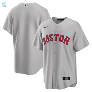 Score Big Laughs In A Gray Red Sox Jersey Its A Hit stylepulseusa 1 1