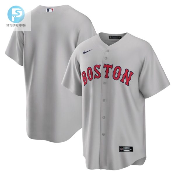 Get Home Runs Laughs Boston Red Sox Road Jersey Gray stylepulseusa 1