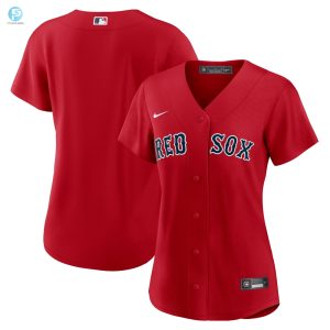 Catch Eyes In Red Sox Chic Womens Alternate Jersey stylepulseusa 1 1