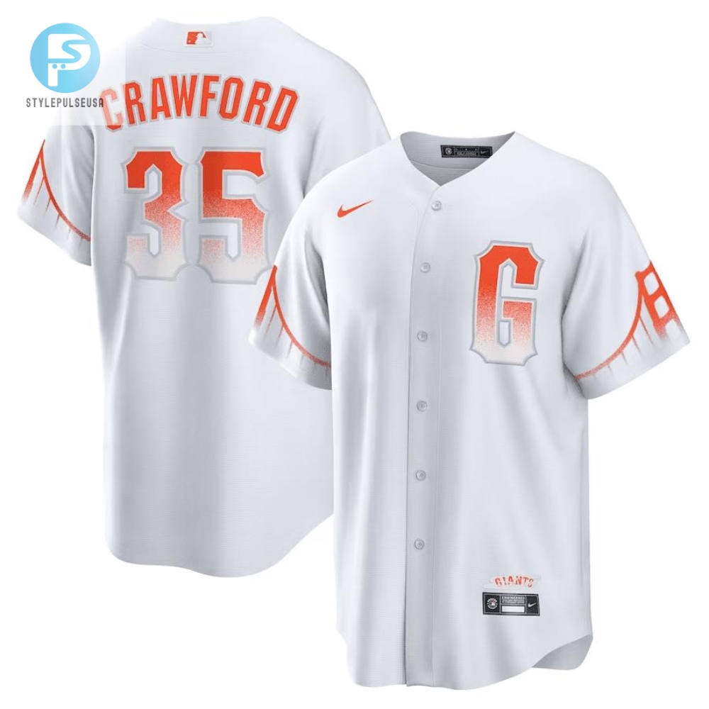 Rock This Crawford 35 Giants Jersey  Be A Fashion Mvp