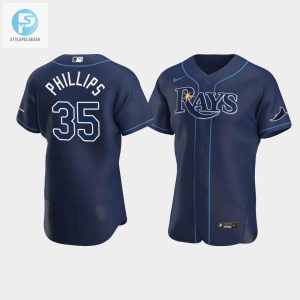 Rock Brett Phillips Quirky Navy Rays Jersey Look Legendary stylepulseusa 1 1