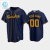 Get Brewed Custom 00 Navy Jersey Fandom With Flair stylepulseusa 1