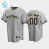 Rock On The Road In Brewers 00 Custom Gray Jersey You Fancy stylepulseusa 1