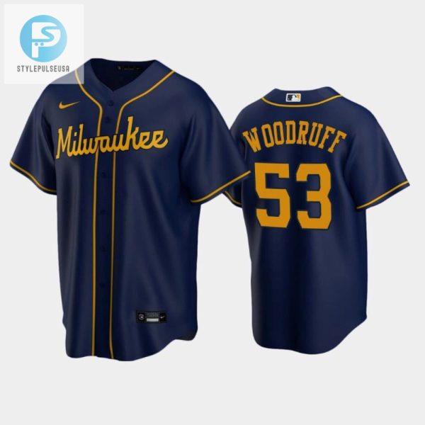 Pitch Perfect Woodruff 53 Navy Jersey Brew Crew Swag stylepulseusa 1 1