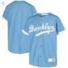 Score In Style Rare Light Blue Brooklyn Dodgers Jersey stylepulseusa 1